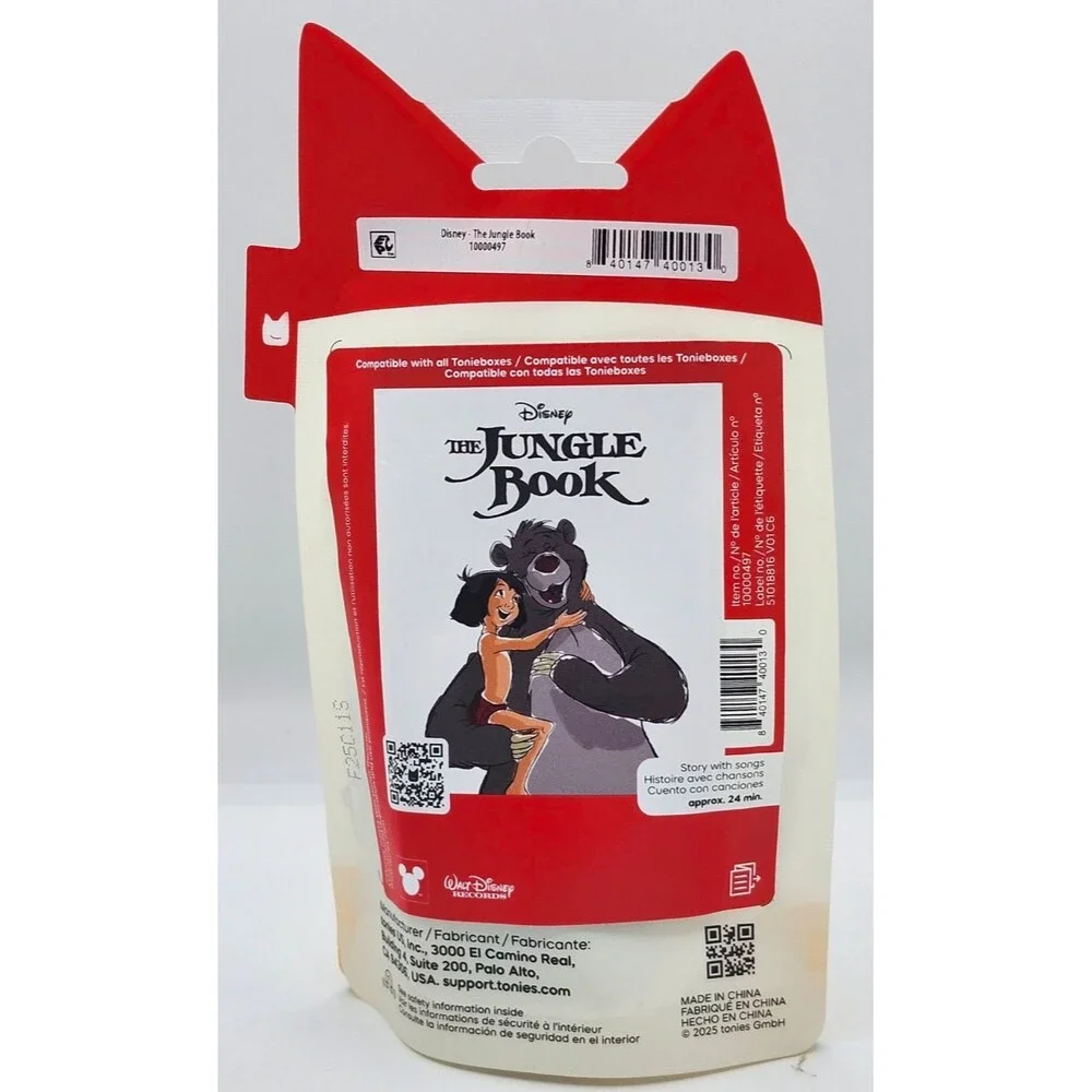 Tonies Baloo Bear Disney Jungle Book Figure New Sealed for Tonie Box - Picture 2 of 3